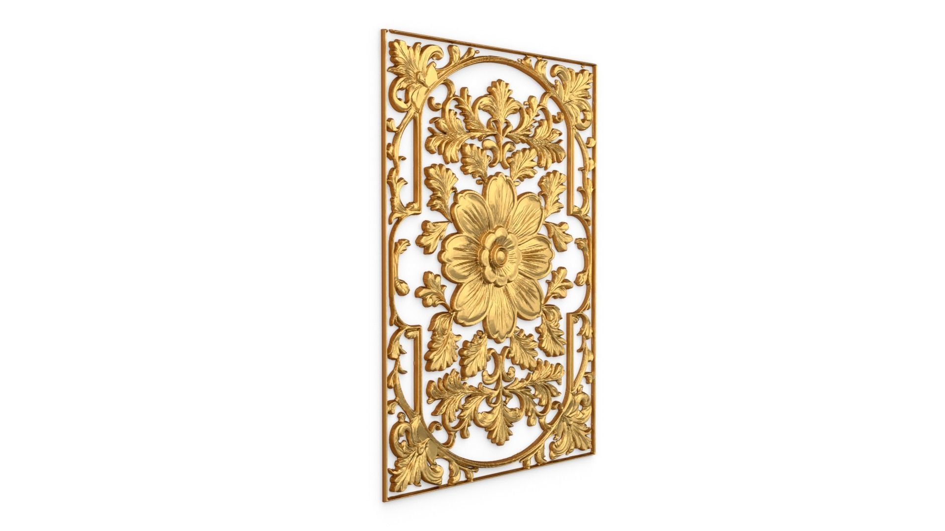 classical door decor 06 3D model_1