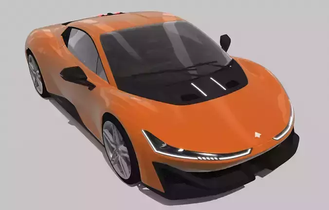 GAC Aion Hyper SSR 3D Model