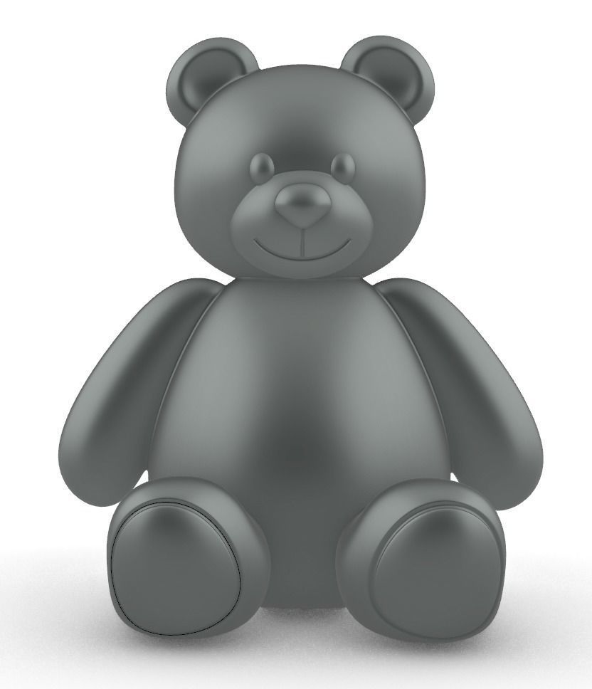 Teddy Bear  3D print model_1
