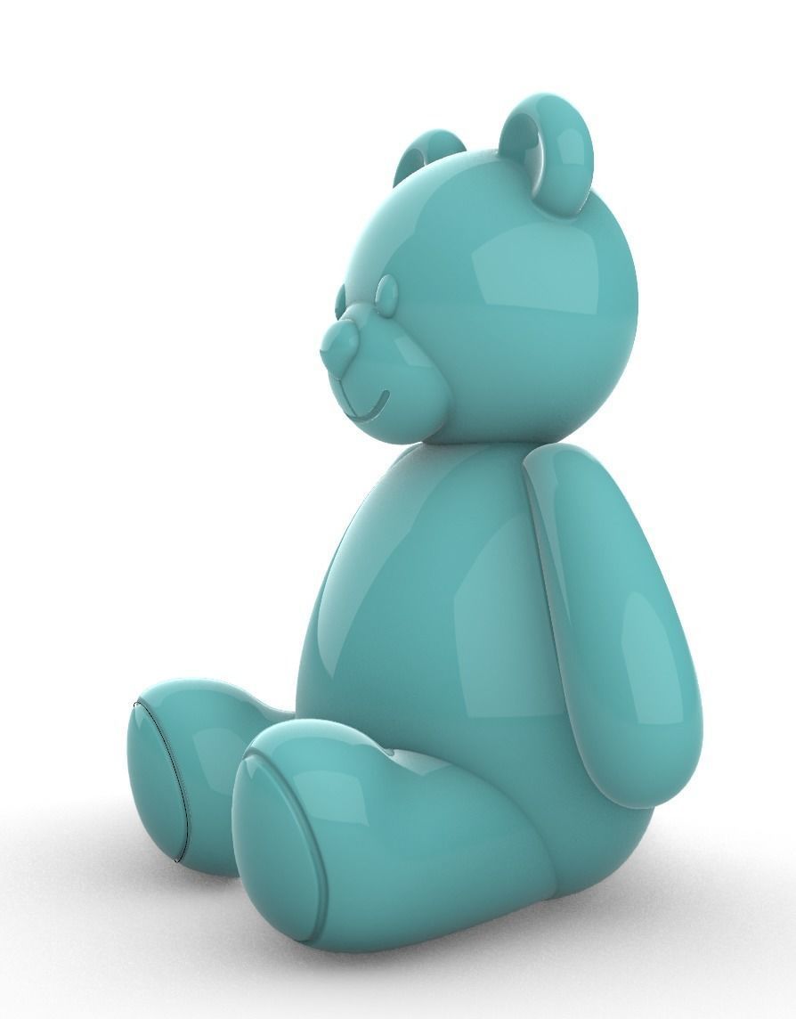 Teddy Bear  3D print model_2