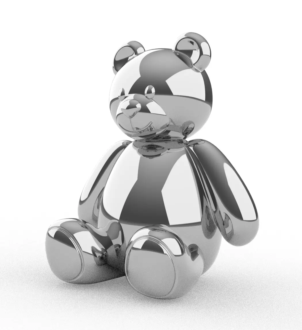 Teddy Bear  3D print model_0