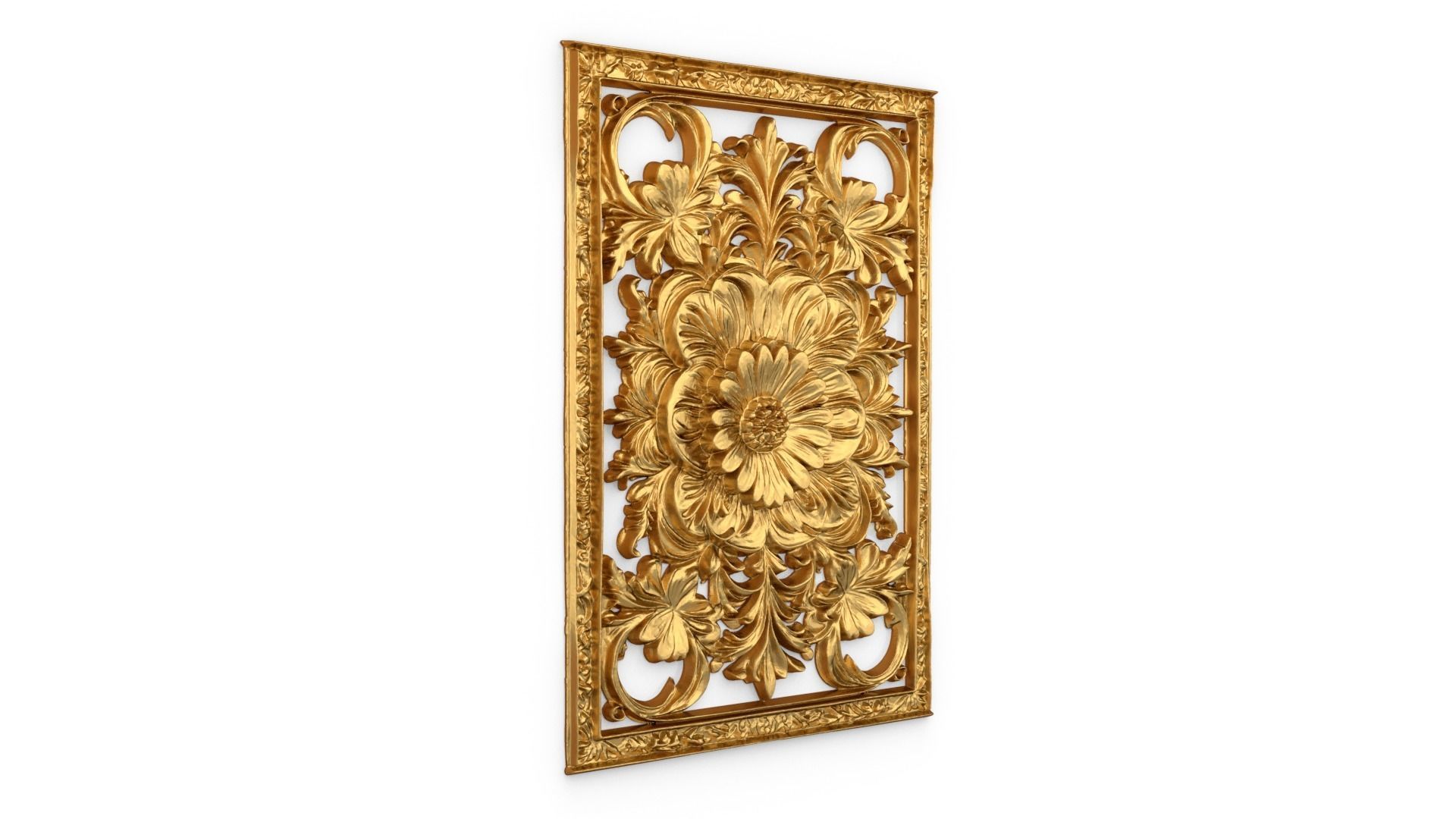 classical door decor 07 3D model_1