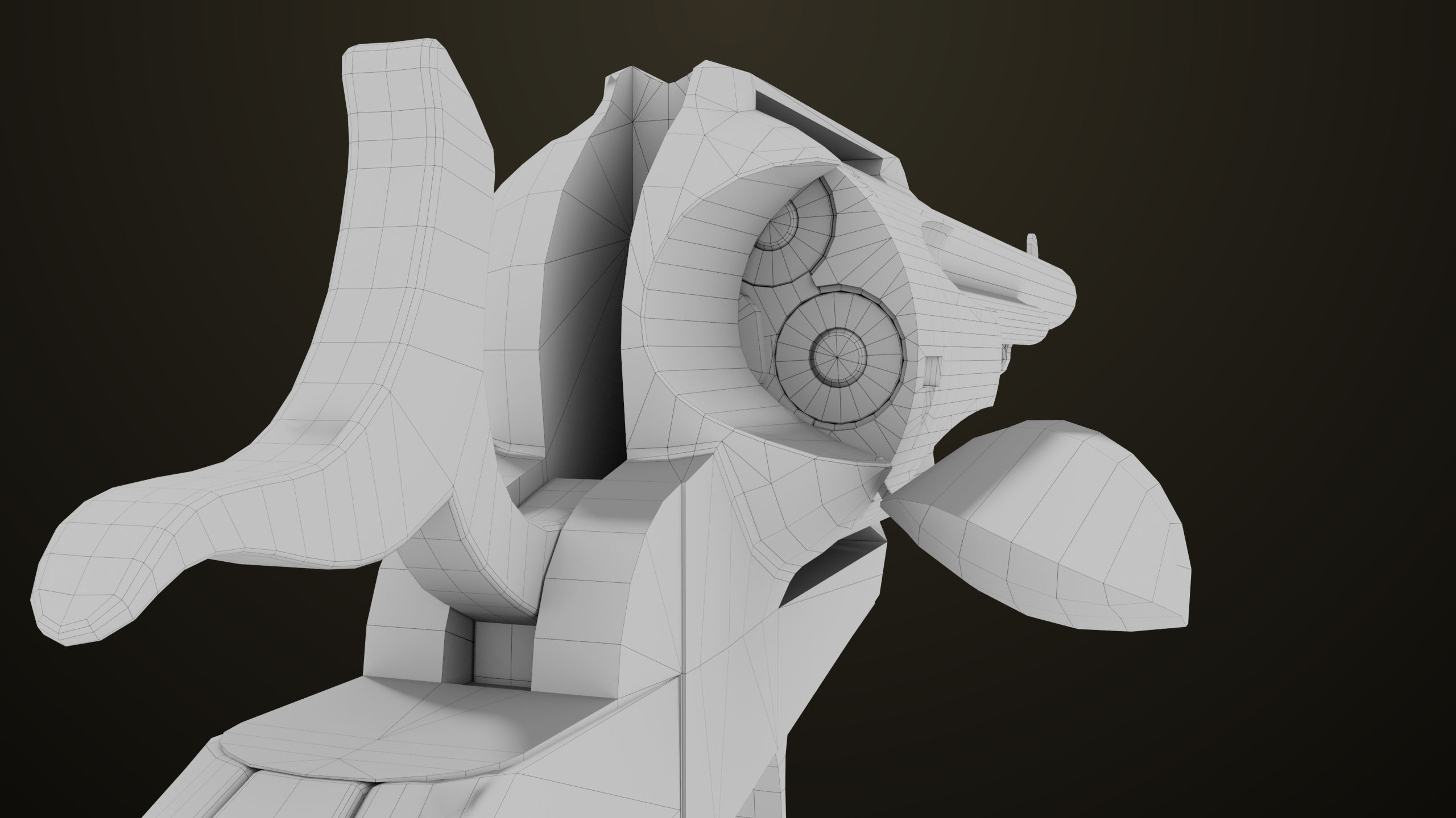 Revolver 03 Model Colt Black All PBR Unity UE Textures Low-poly 3D model_38