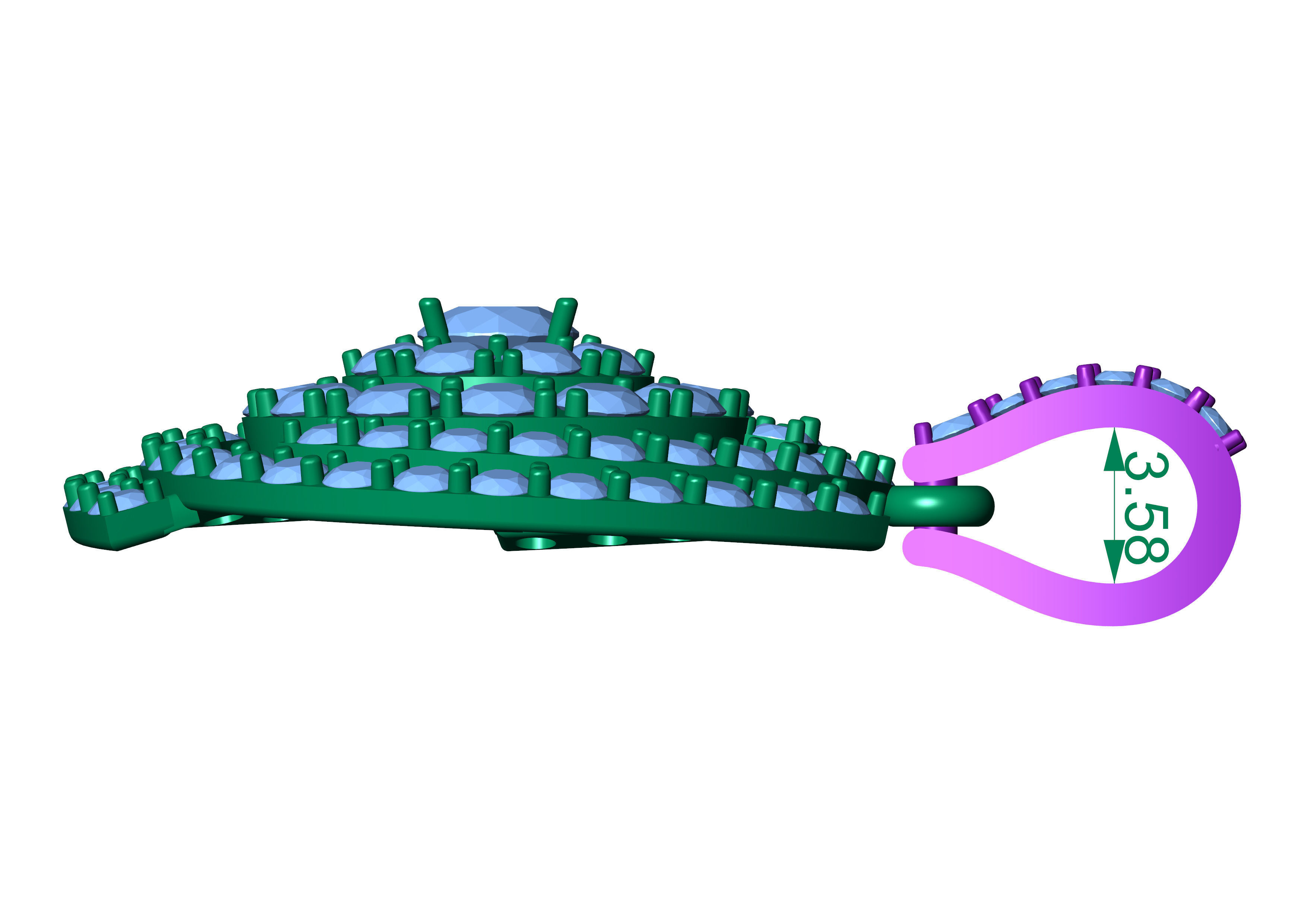 Jewelry Diamonds Pandants 3D print model_2