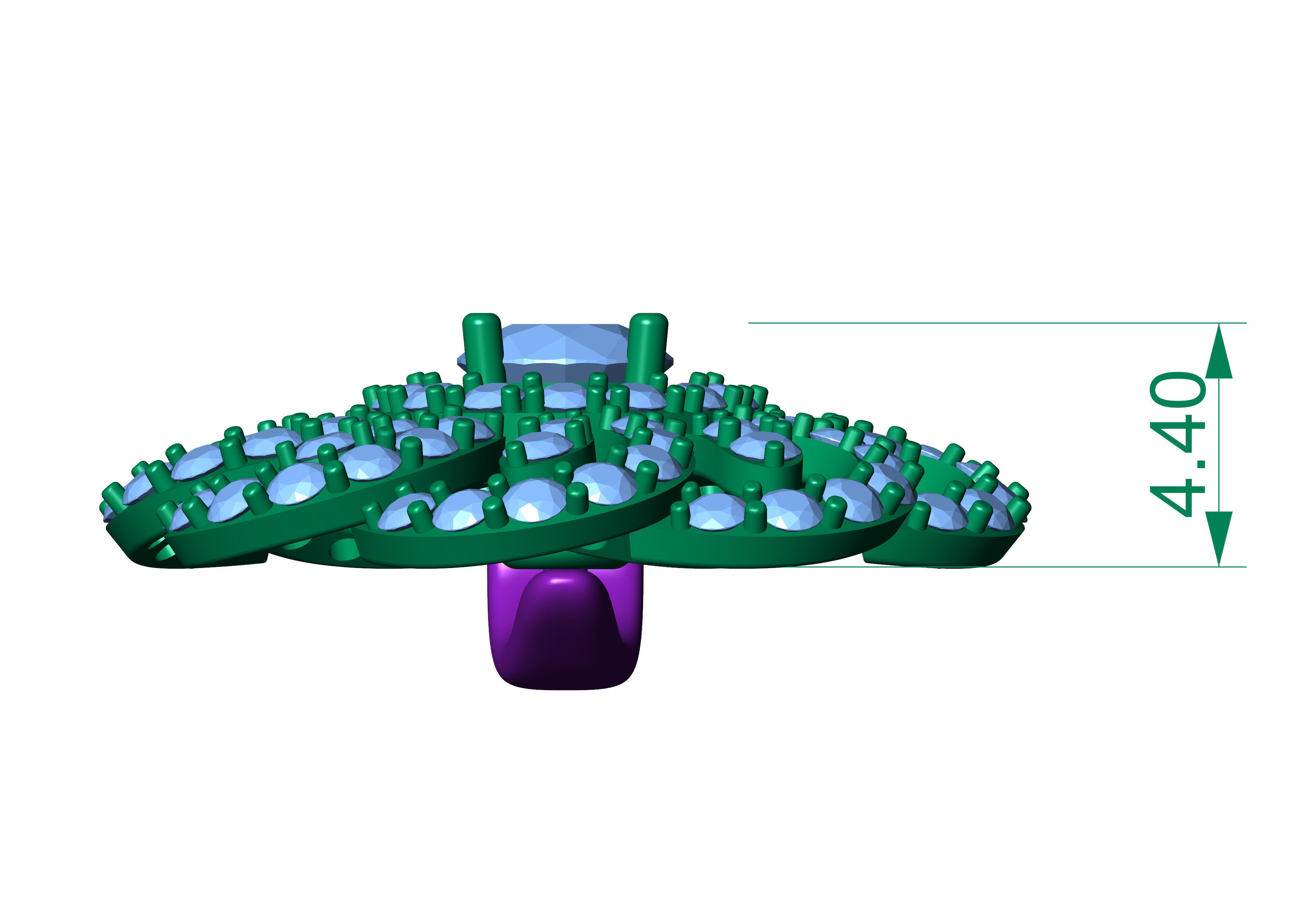 Jewelry Diamonds Pandants 3D print model_1