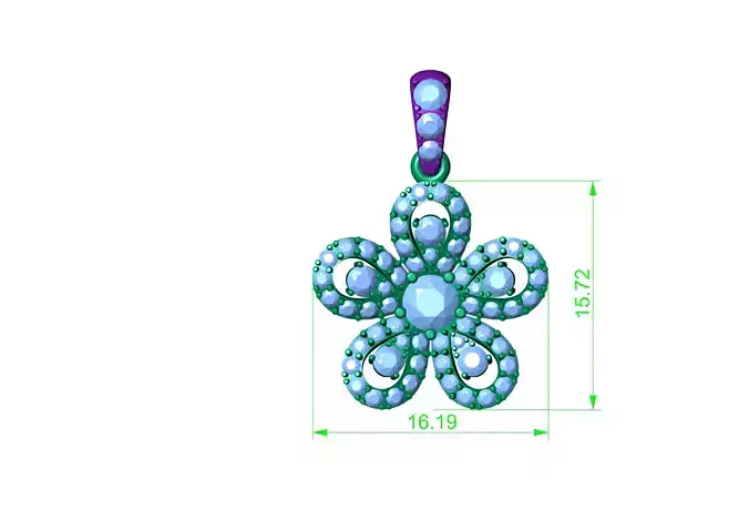 Jewelry Diamonds Pandants  3D print model
