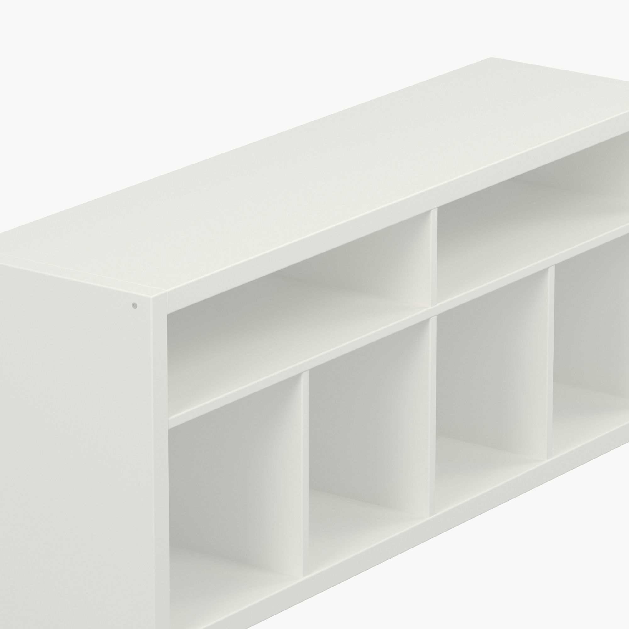 Kallax tv bench white 147x60 cm PBR 3D model_3