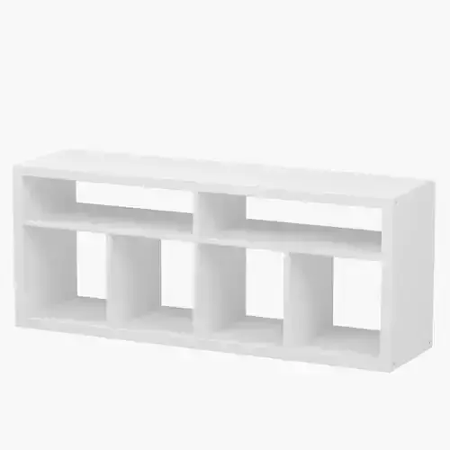 Kallax tv bench white 147x60 cm PBR