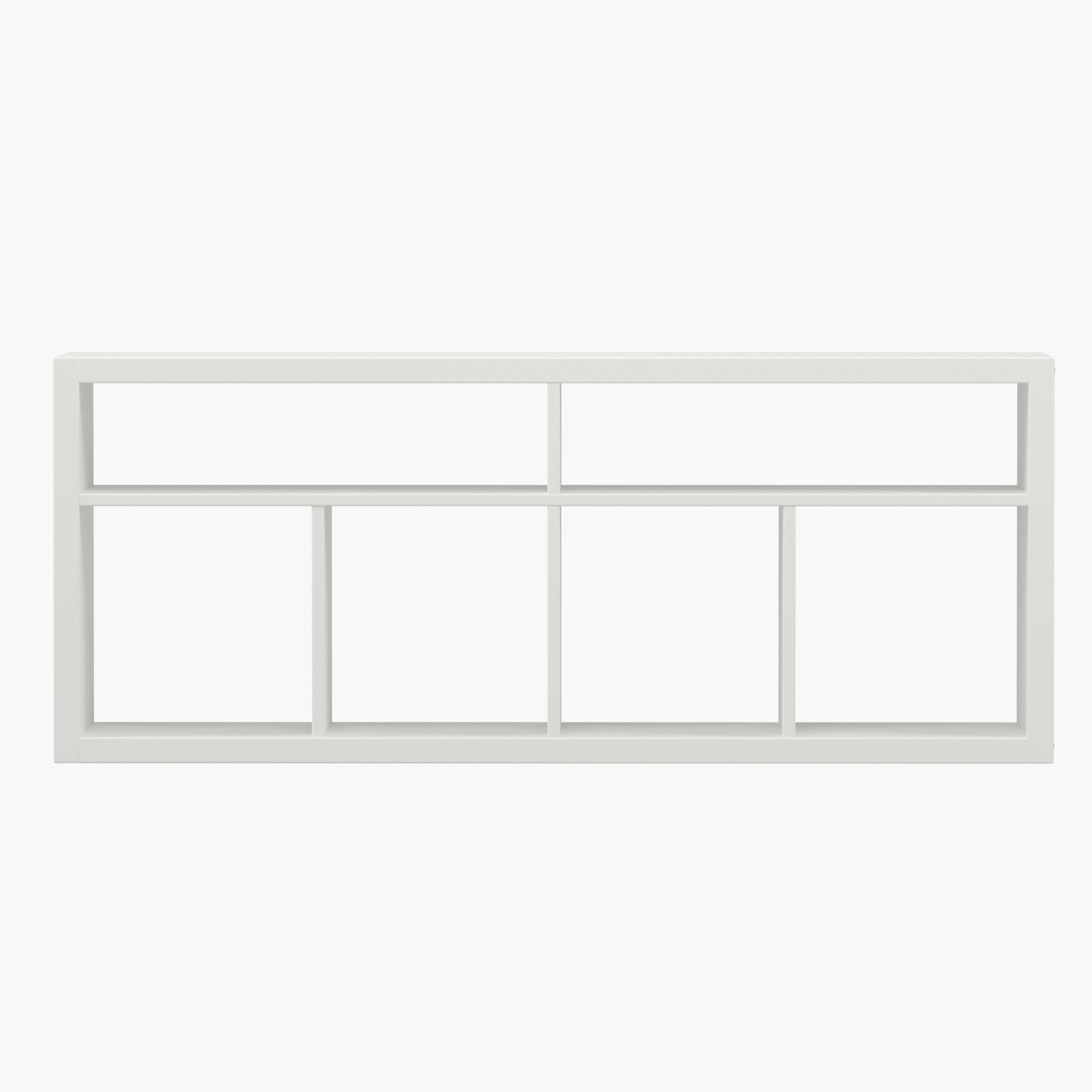 Kallax tv bench white 147x60 cm PBR 3D model_4