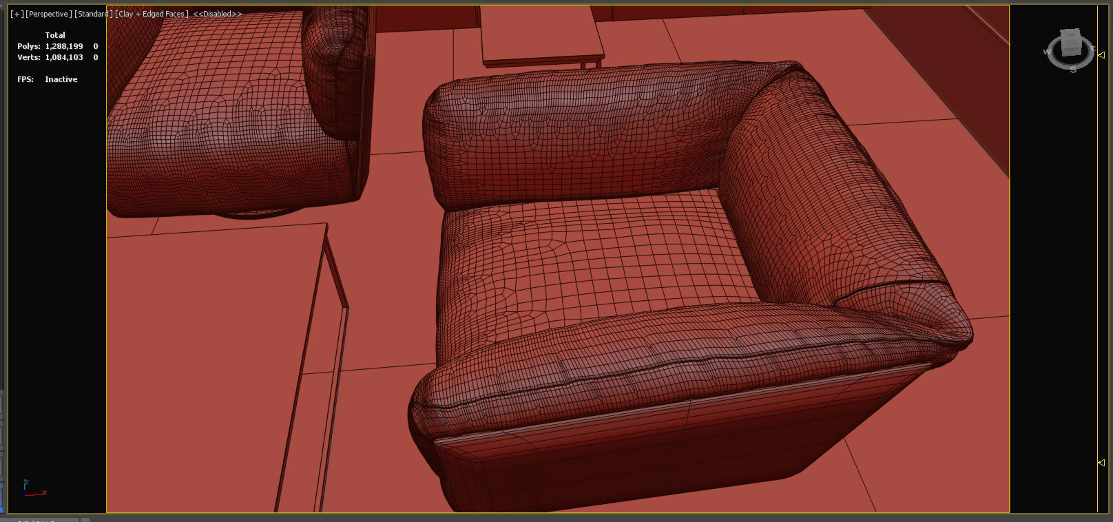  Booth Exhibition Stand  Official  900 x 650 CM  Low-poly 3D model_10