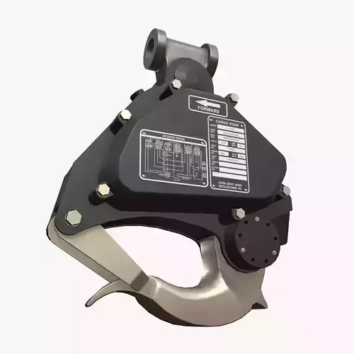 Helicopter Cargo Hook C-160 Low-poly 3D model