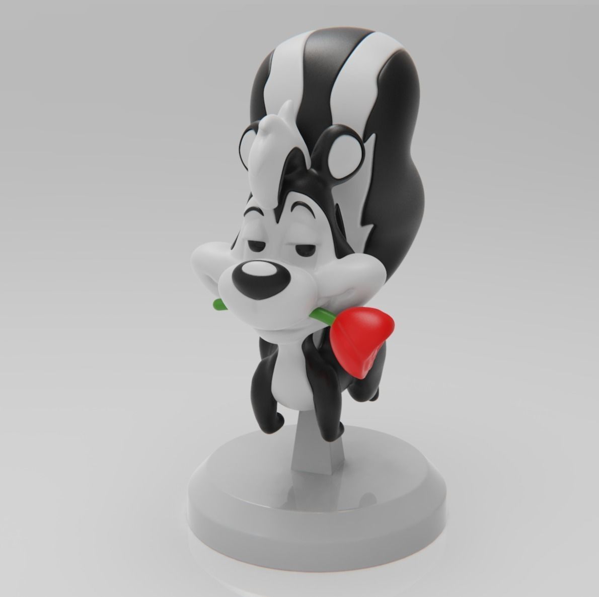 Pepe Le Pew 3D print model_3