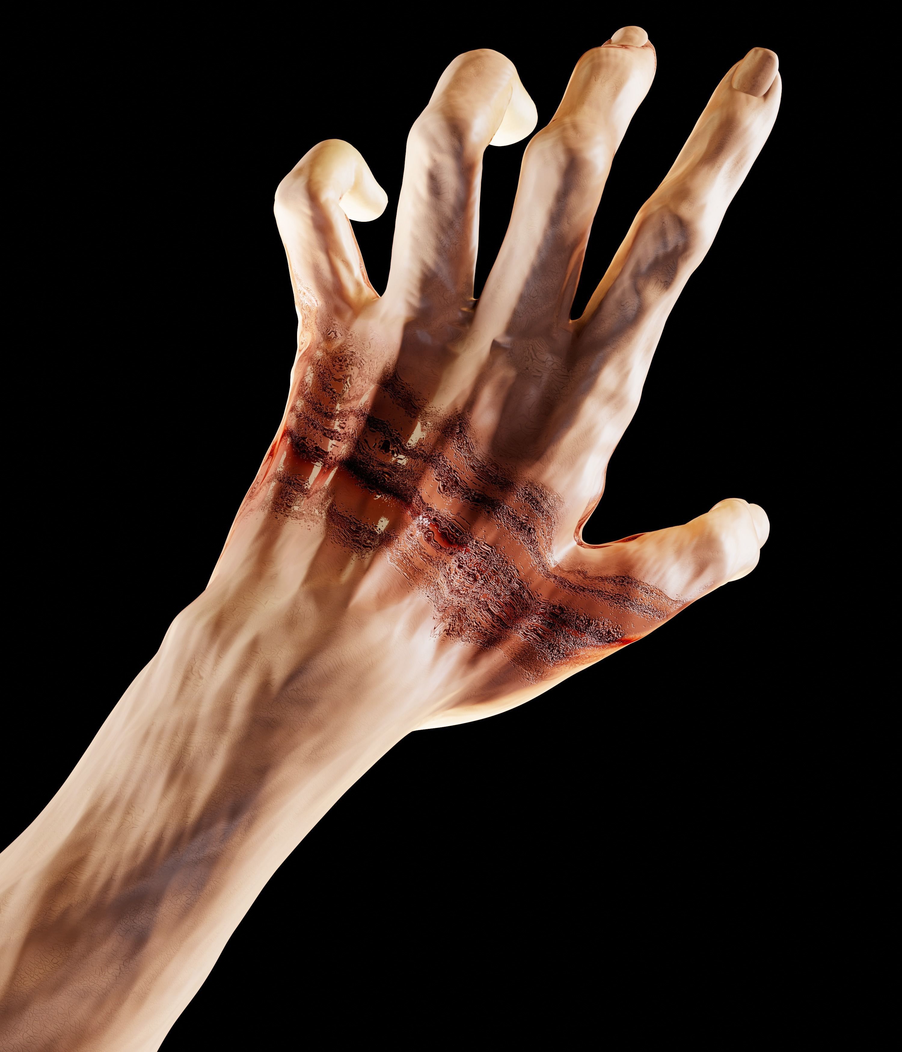 Wounded skin material  SBS -SBSR- PBR Texture_6