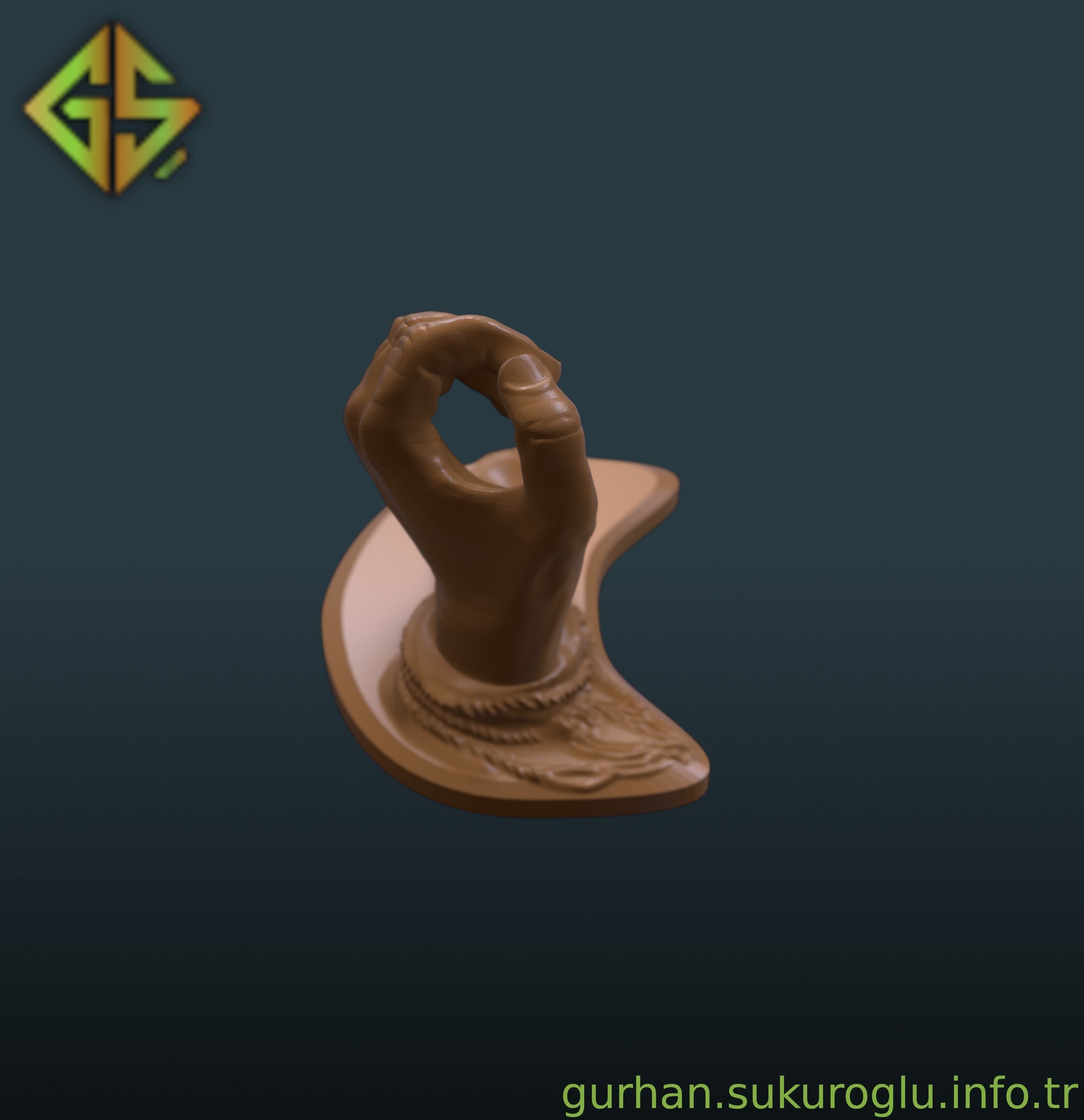 Restricted Freedom Art Piece Bound by Shackles 3D print model_14