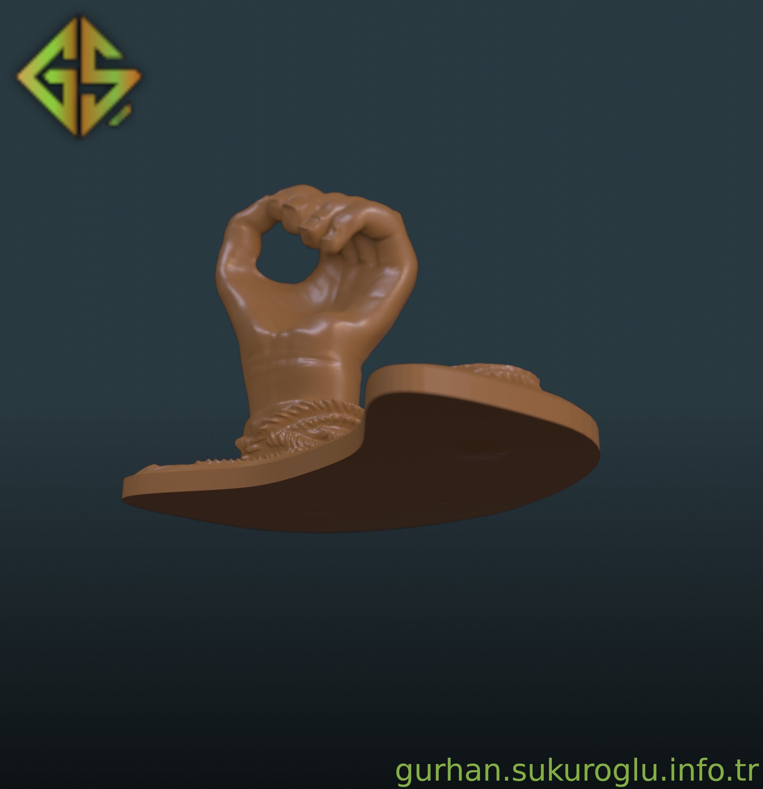 Restricted Freedom Art Piece Bound by Shackles 3D print model_20