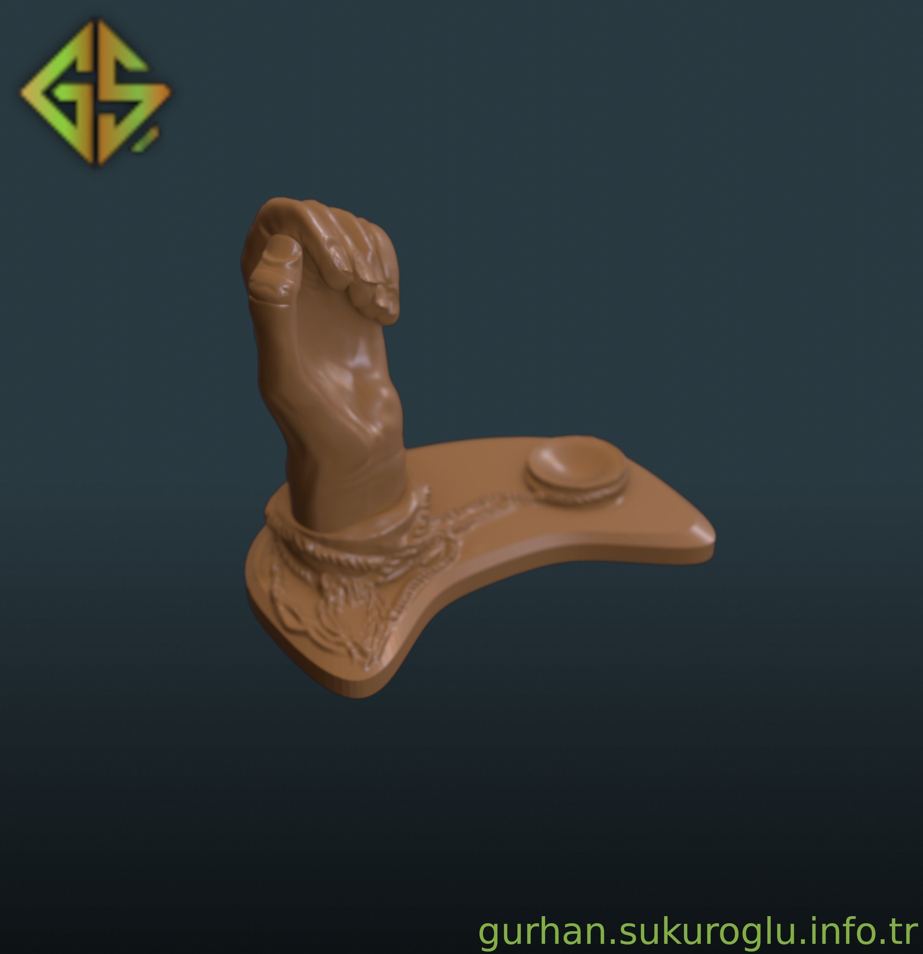 Restricted Freedom Art Piece Bound by Shackles 3D print model_13