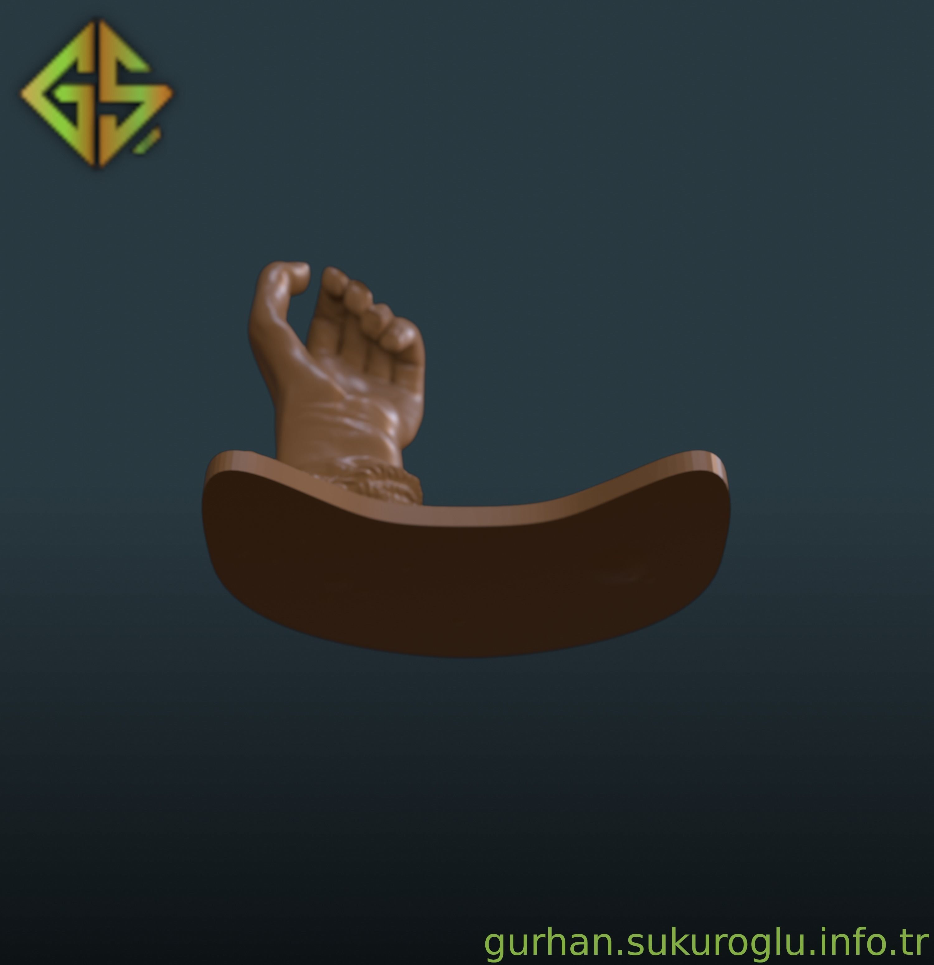 Restricted Freedom Art Piece Bound by Shackles 3D print model_19