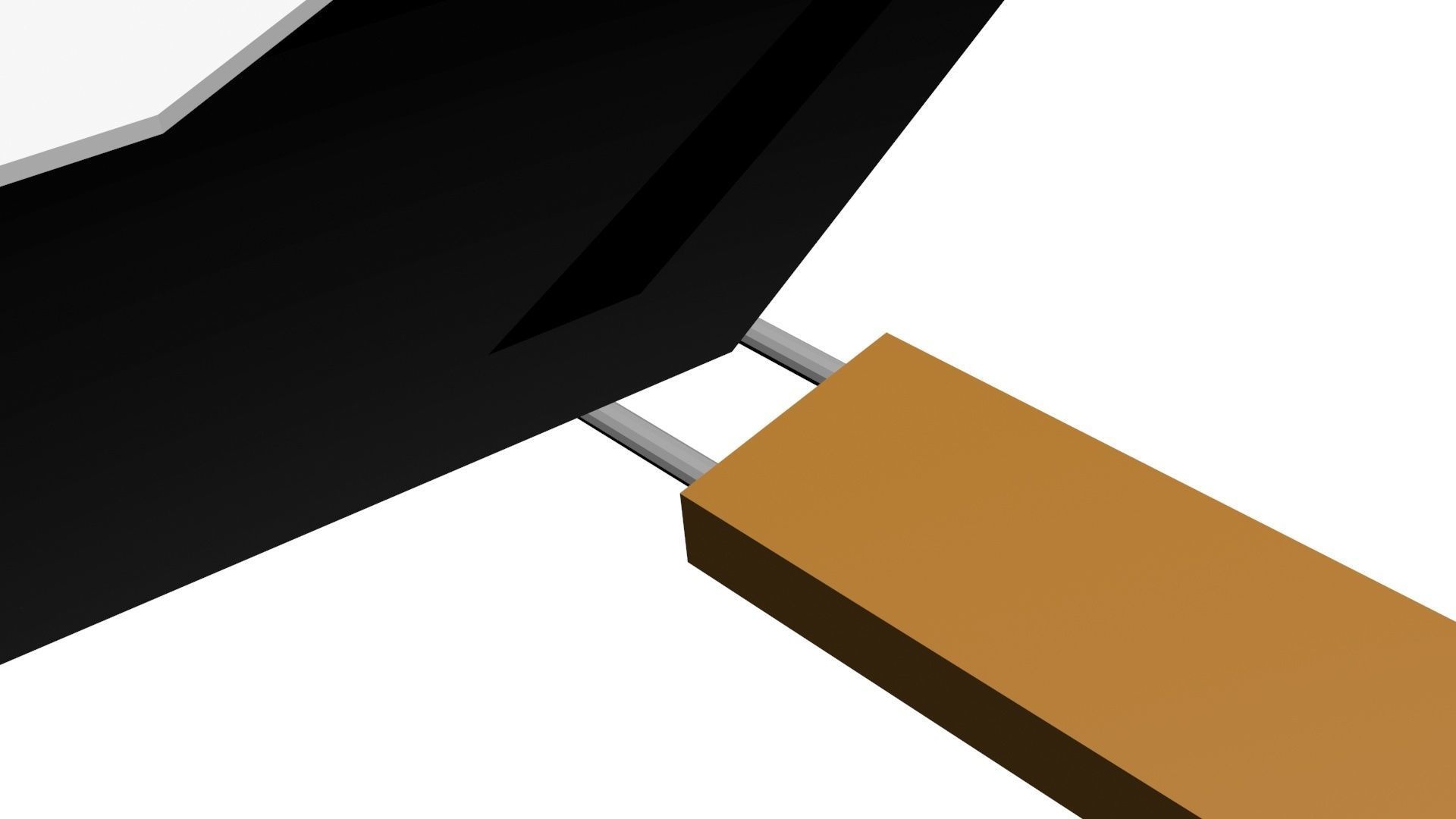 Low Poly Game Ready Pan Low-poly 3D model_6