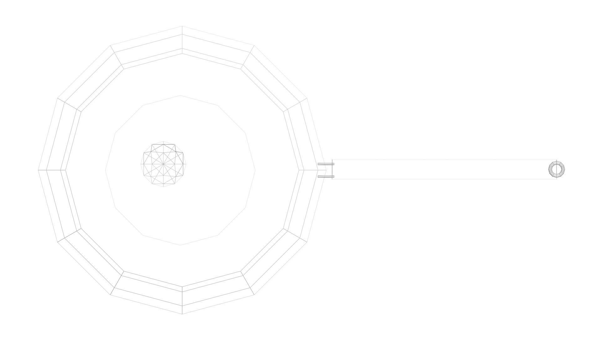 Low Poly Game Ready Pan Low-poly 3D model_24