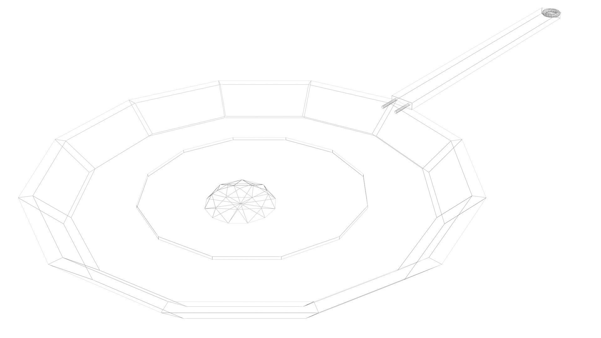 Low Poly Game Ready Pan Low-poly 3D model_13