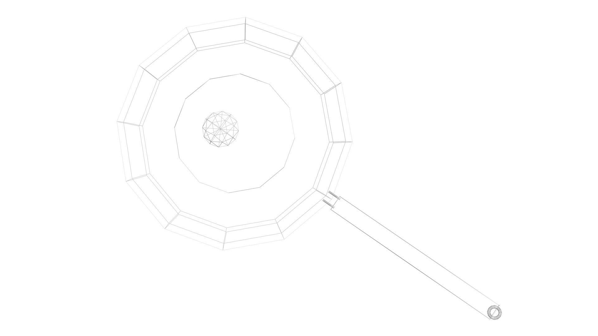 Low Poly Game Ready Pan Low-poly 3D model_14