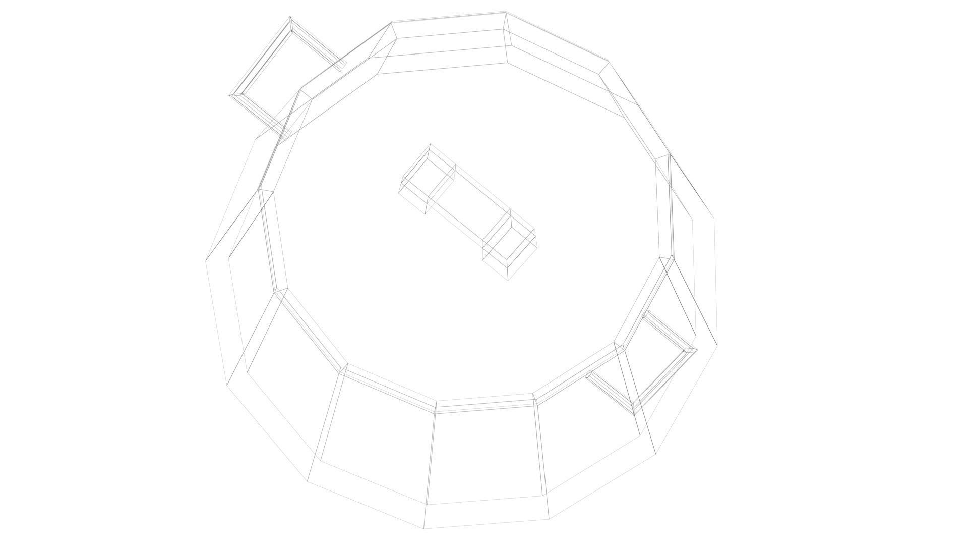 Low Poly Game Ready Cooking Pot Low-poly 3D model_20