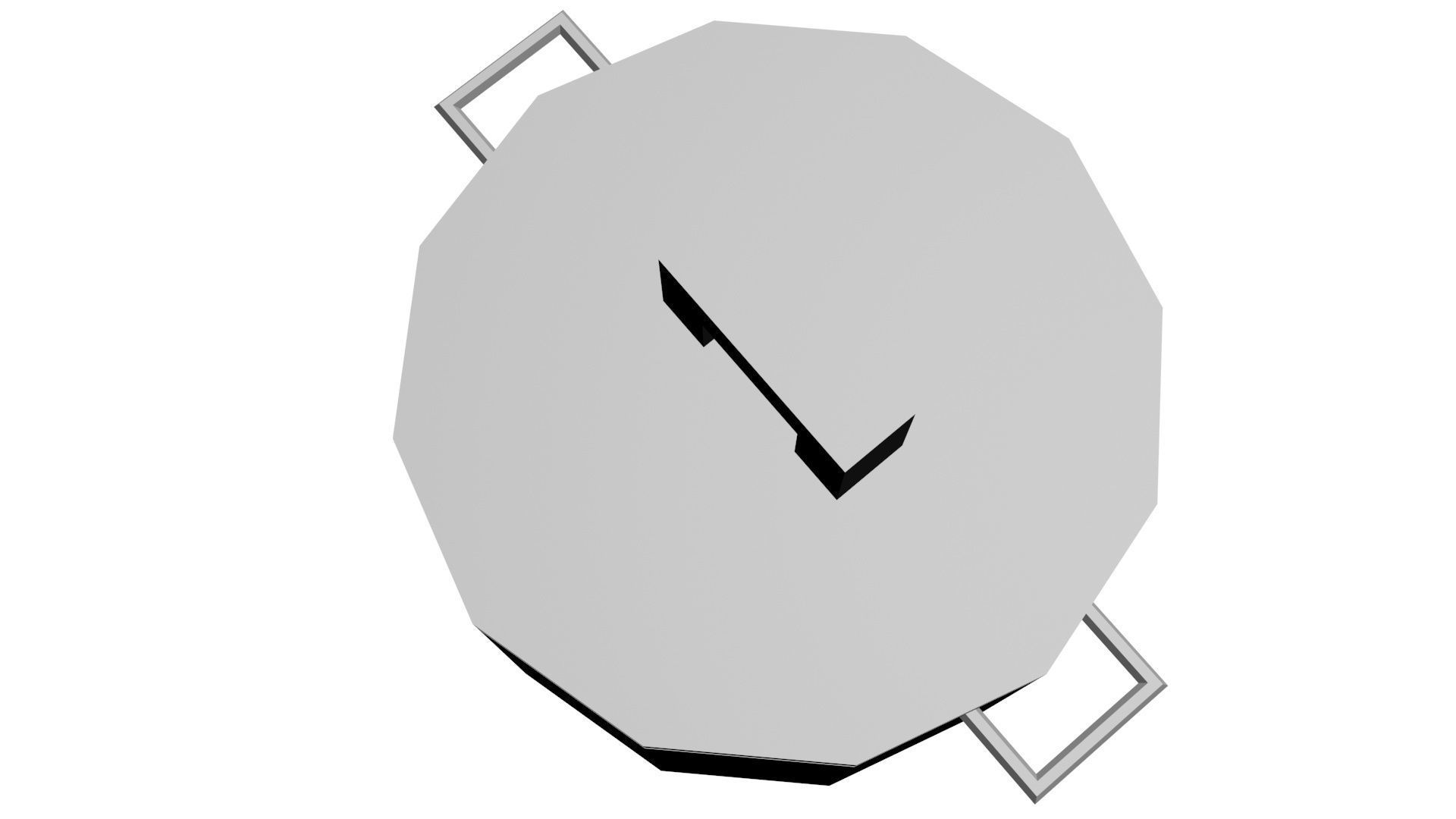 Low Poly Game Ready Cooking Pot Low-poly 3D model_4