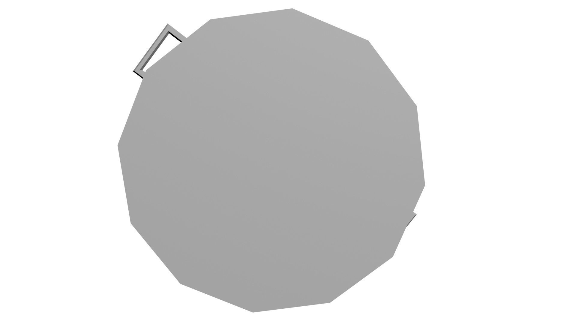 Low Poly Game Ready Cooking Pot Low-poly 3D model_5