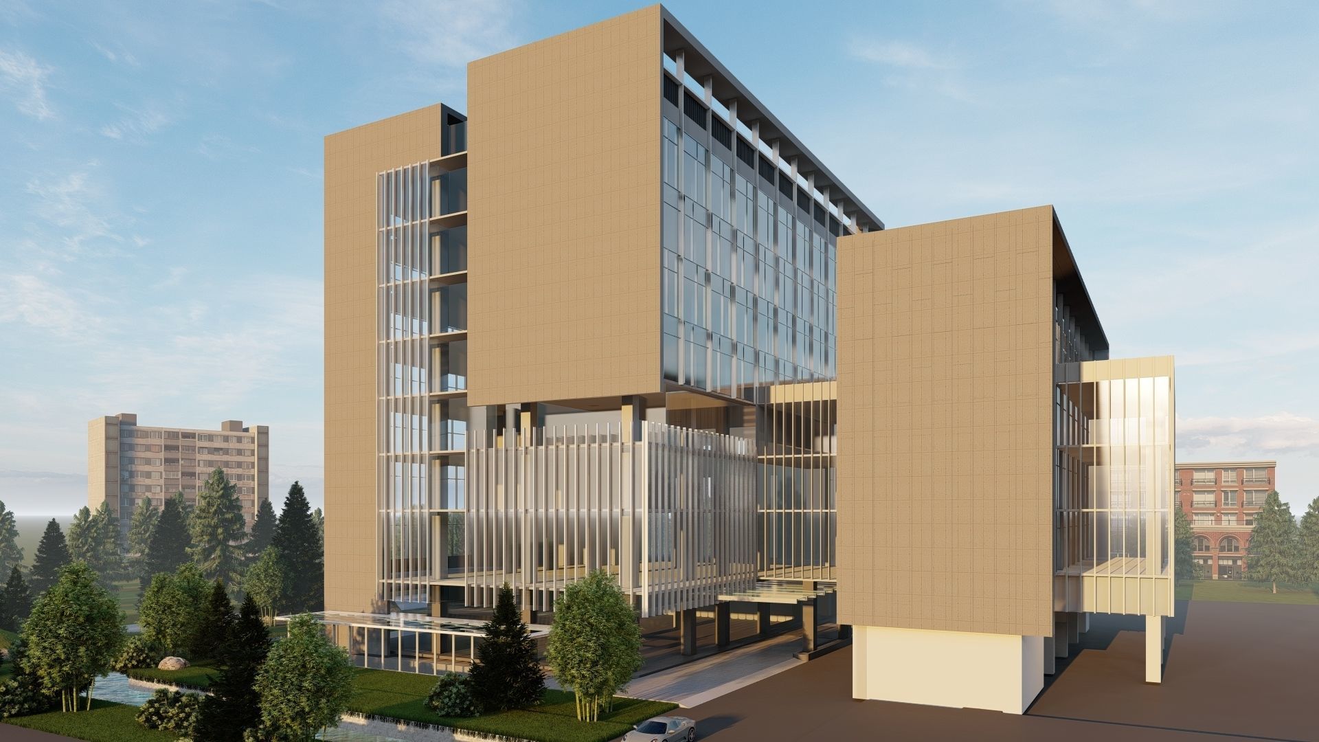 OFFICE BUILDING 3D model_1