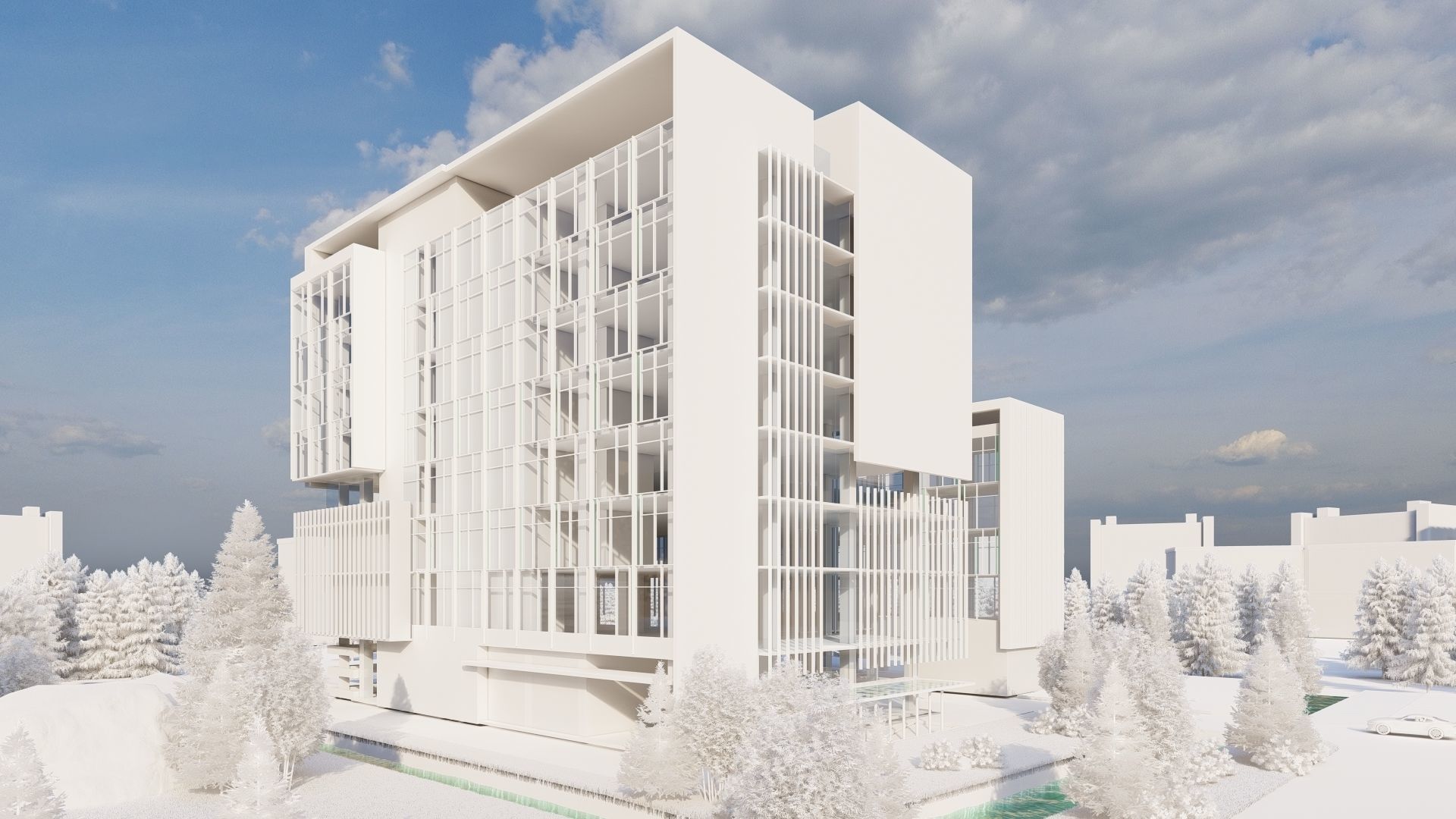 OFFICE BUILDING 3D model_5