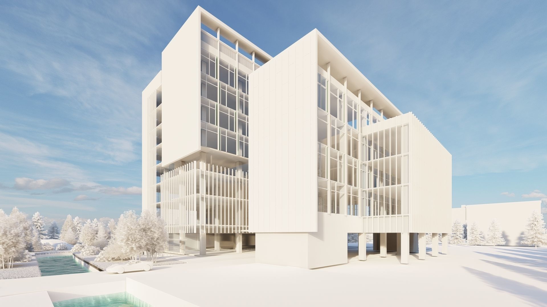 OFFICE BUILDING 3D model_6