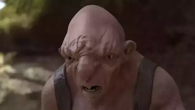 BERTO THE TROLL 3D model