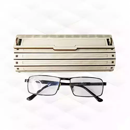 Gift box case for glasses laser cutting design