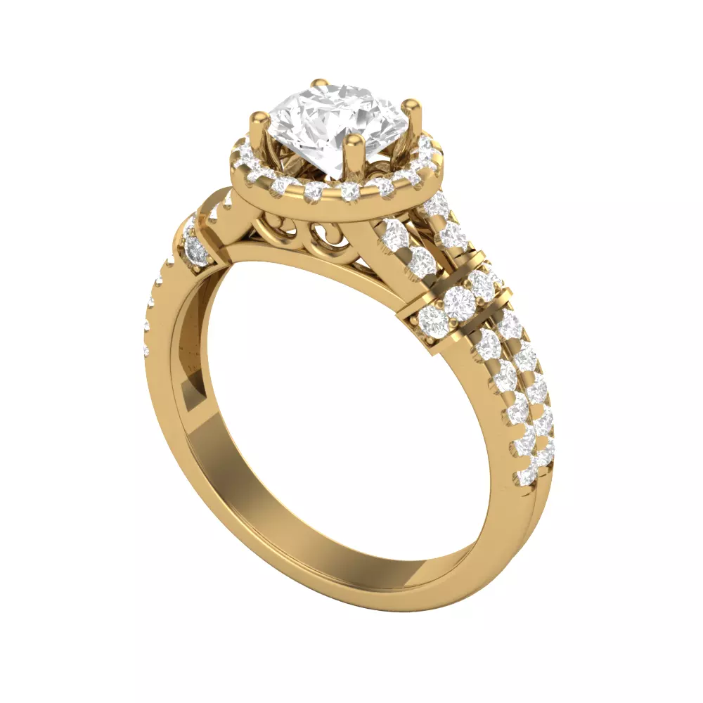 Engagement Ring-406 3D print model