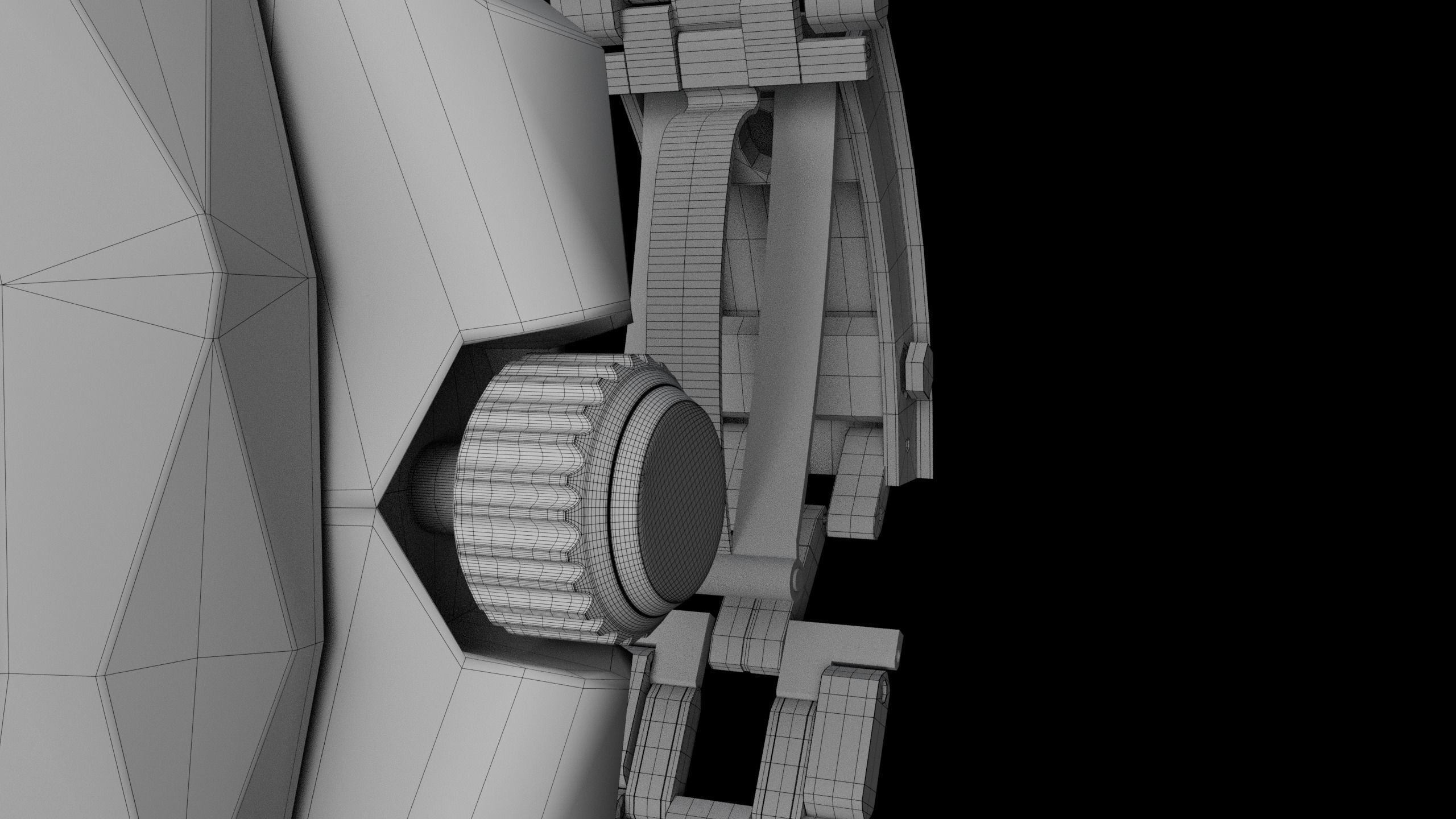 Omega Seamaster Diver 300M Watch 3D model_7