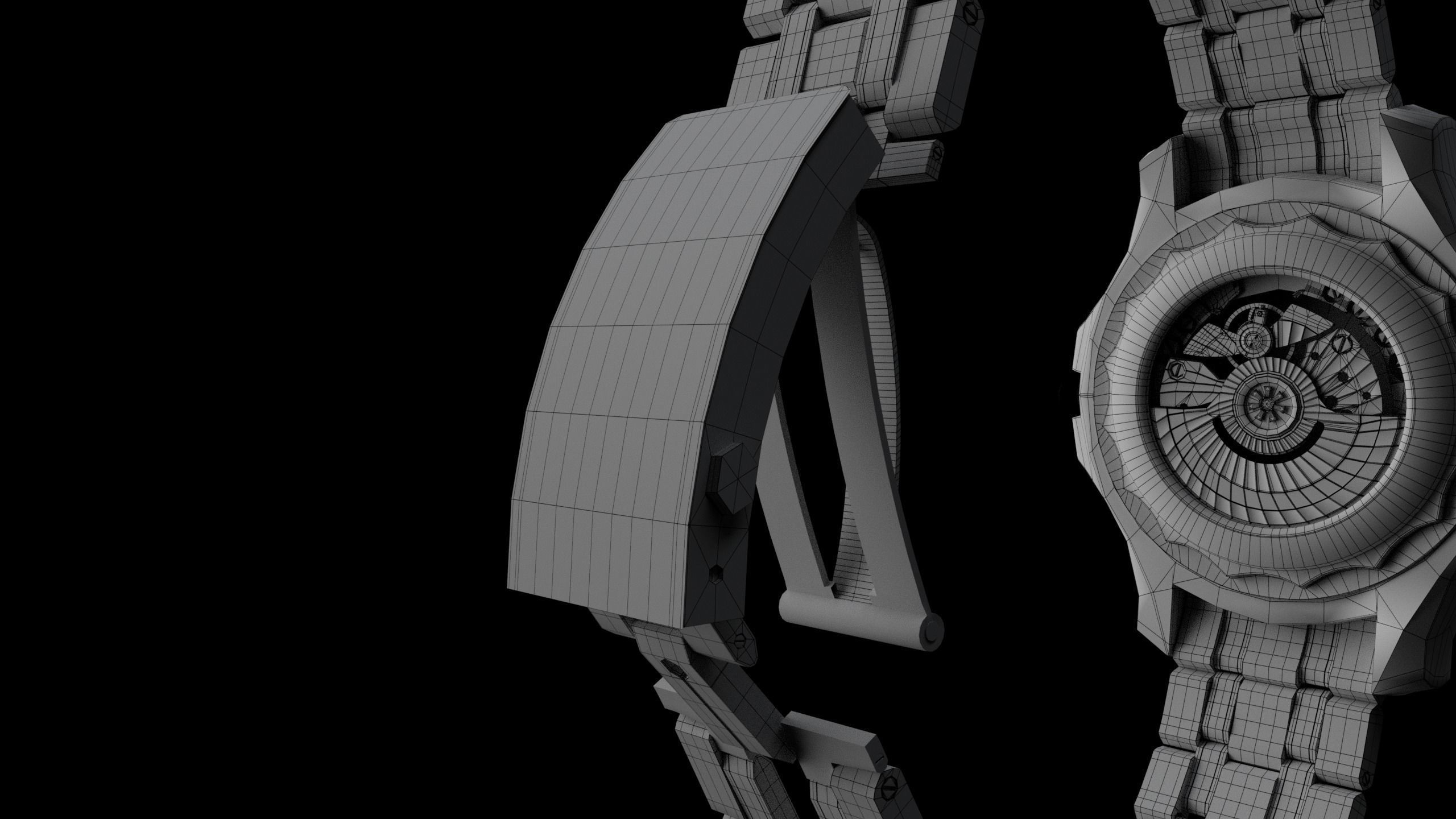 Omega Seamaster Diver 300M Watch 3D model_10