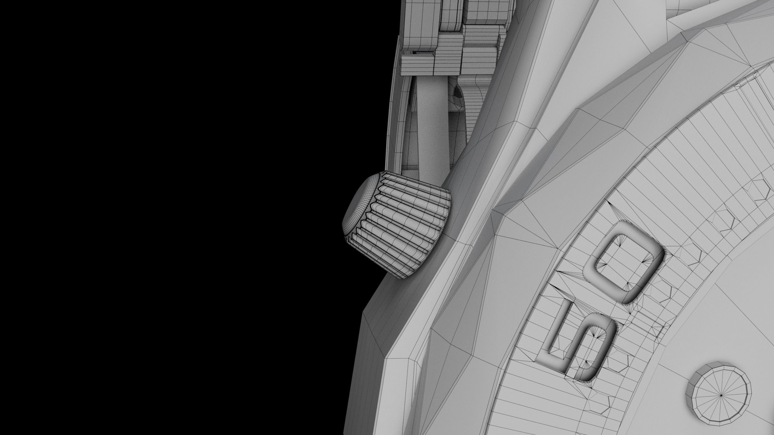 Omega Seamaster Diver 300M Watch 3D model_8