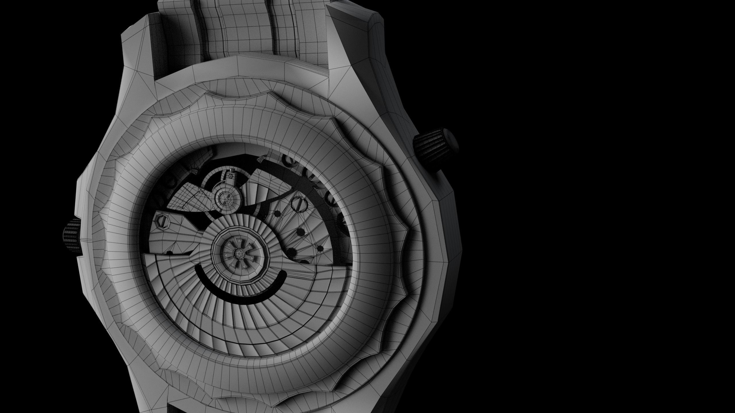 Omega Seamaster Diver 300M Watch 3D model_9