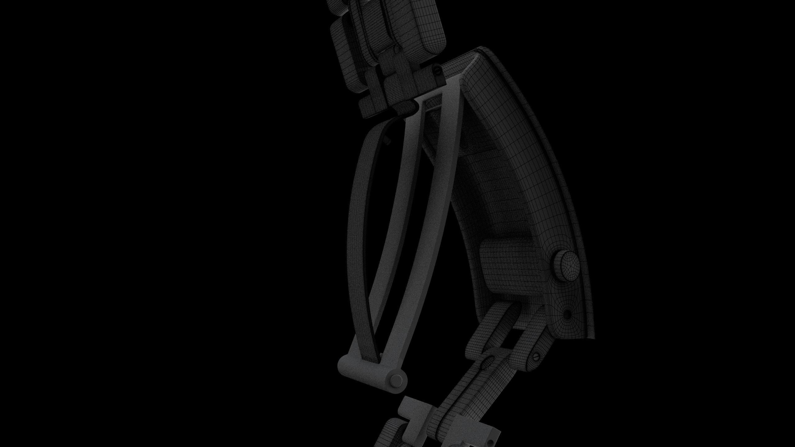 Omega Seamaster Diver 300M Watch 3D model_11