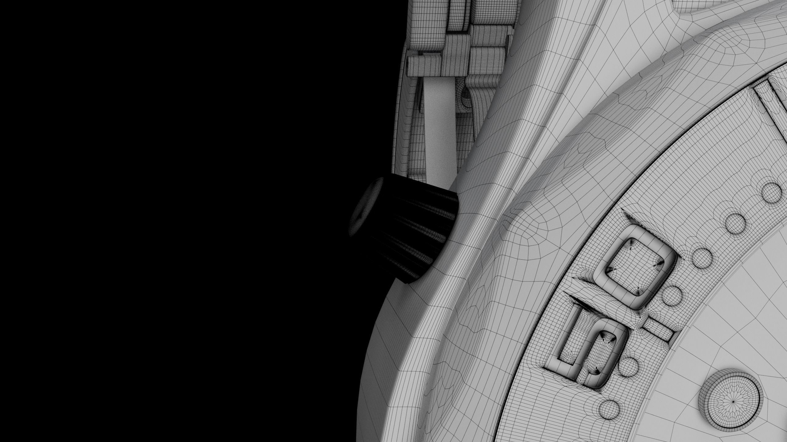 Omega Seamaster Diver 300M Watch 3D model_15