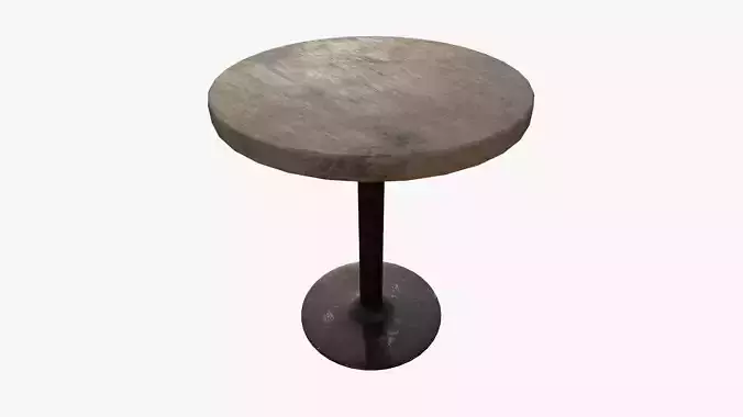 round tall table