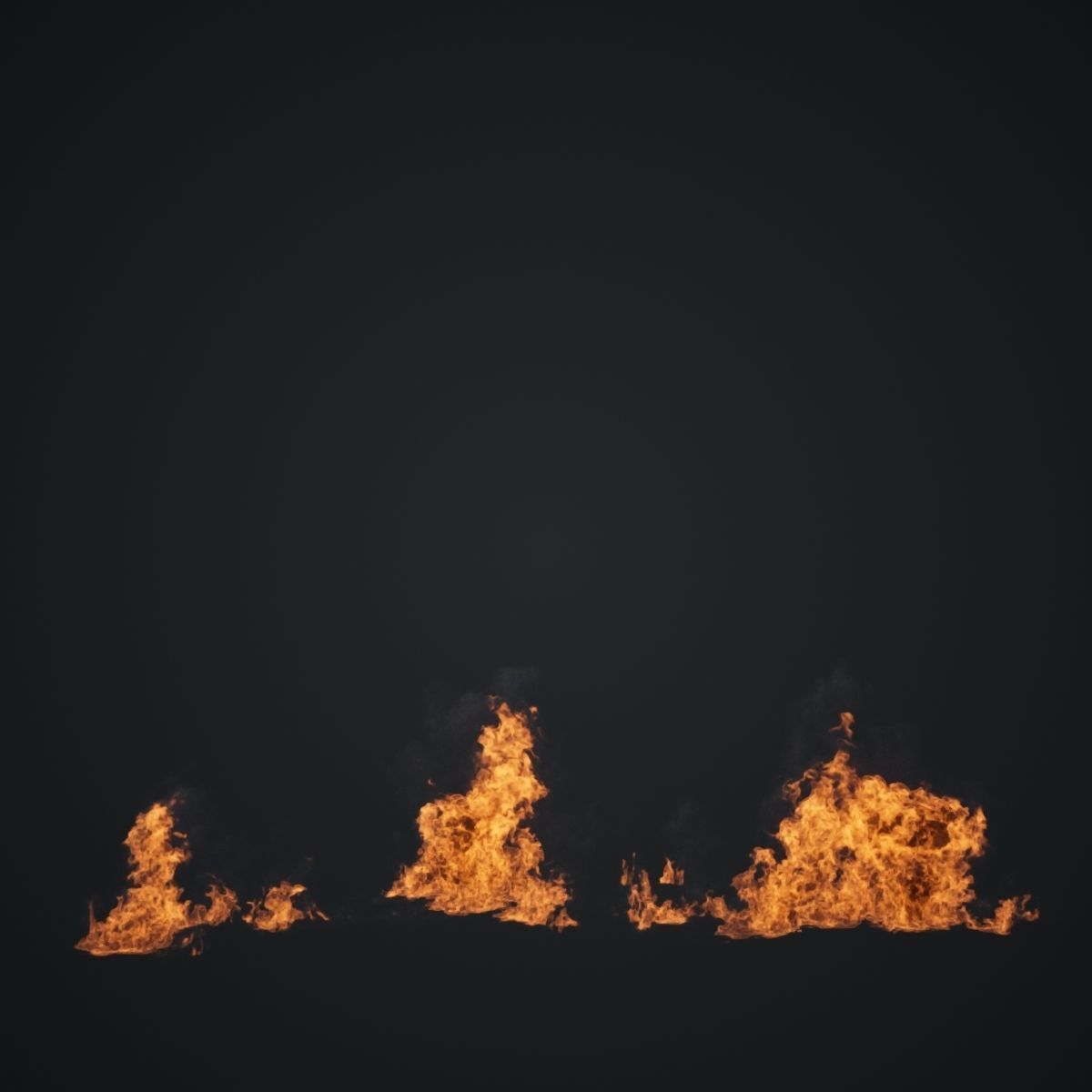 VDB Animated Fire Loop 8 3D model_2