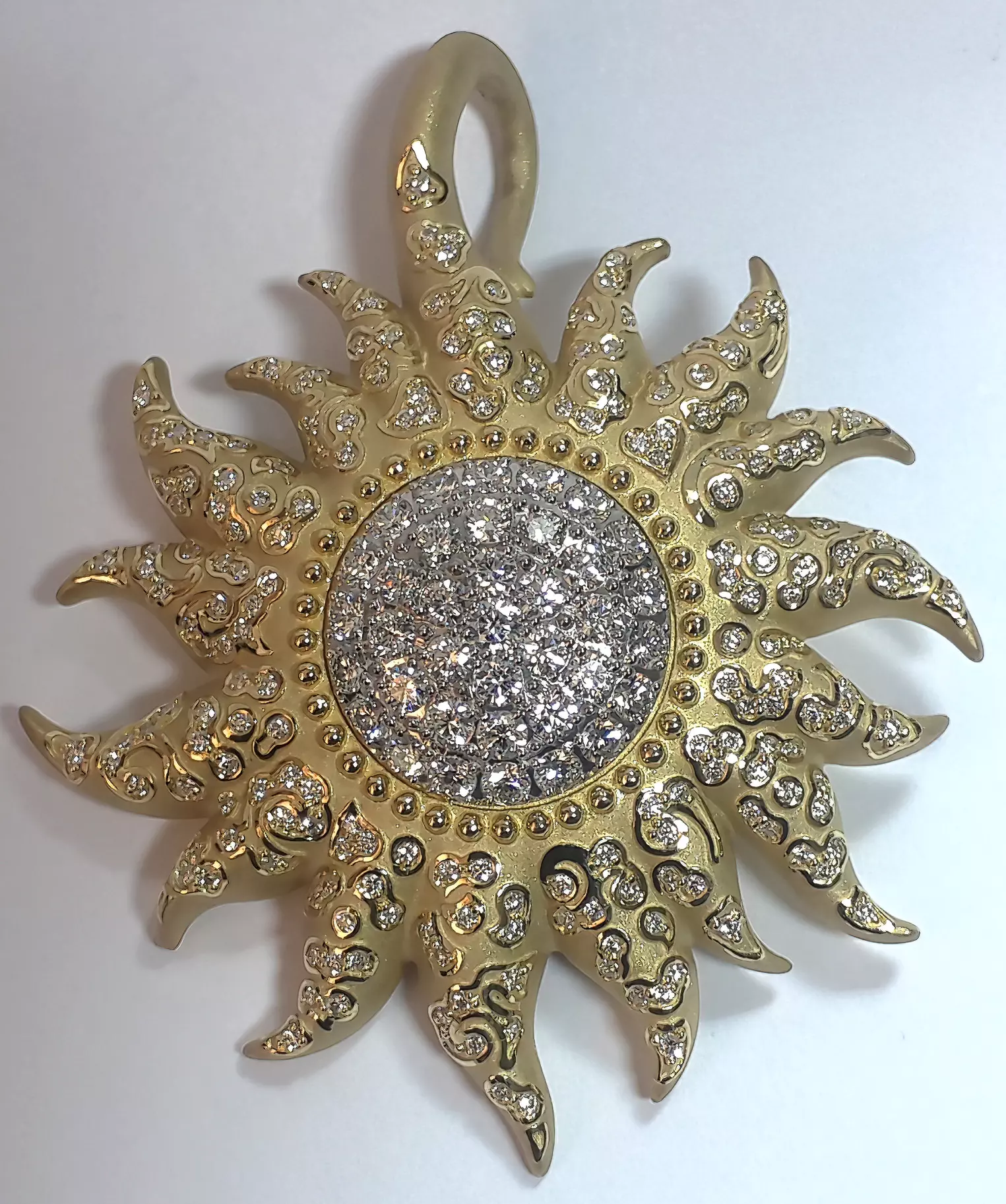 Pendant The Sun 3D print model_0