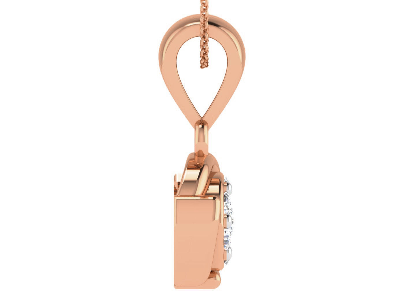 Round Light Wt Pendant 3dm stl obj mtl gltf glb 3D print model_9