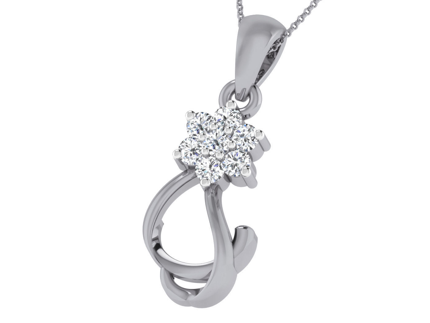 Light Wt Pendant 3dm stl obj mtl gltf glb 3D print model_1