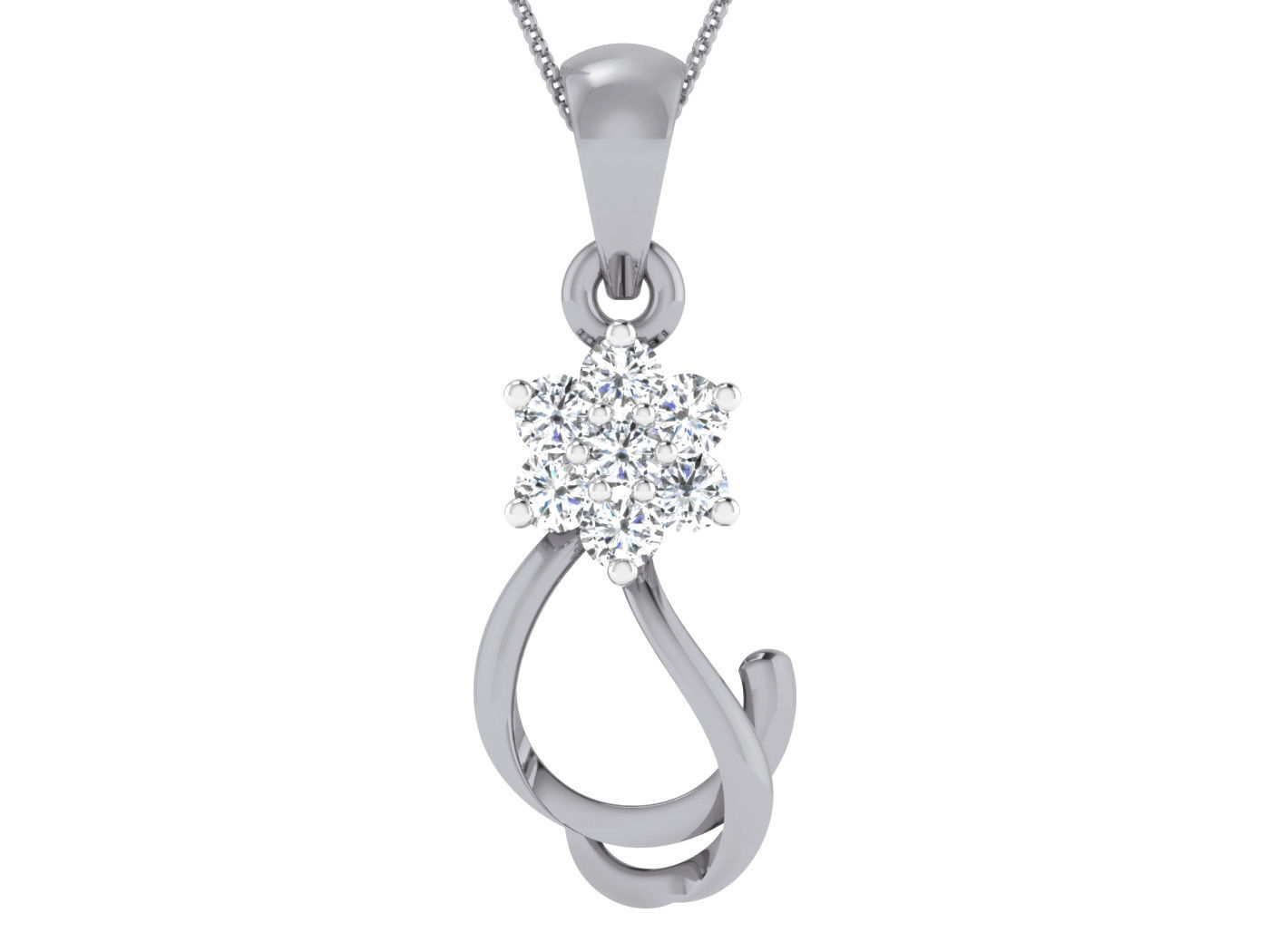 Light Wt Pendant 3dm stl obj mtl gltf glb 3D print model_3