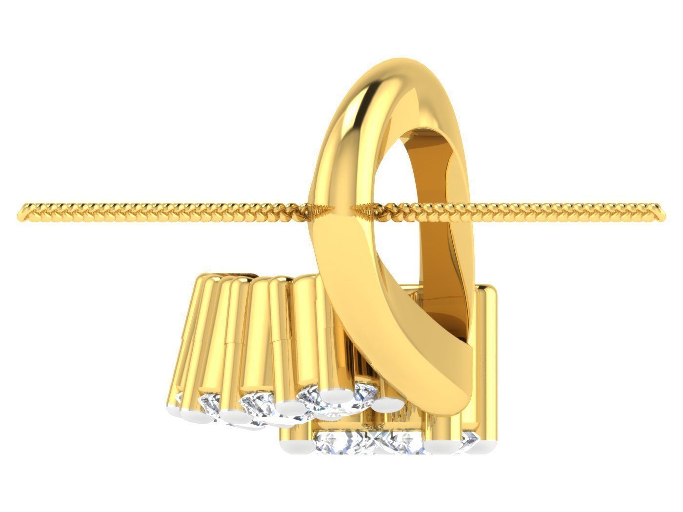 Light Wt Pendant 3dm stl obj mtl gltf glb 3D print model_11