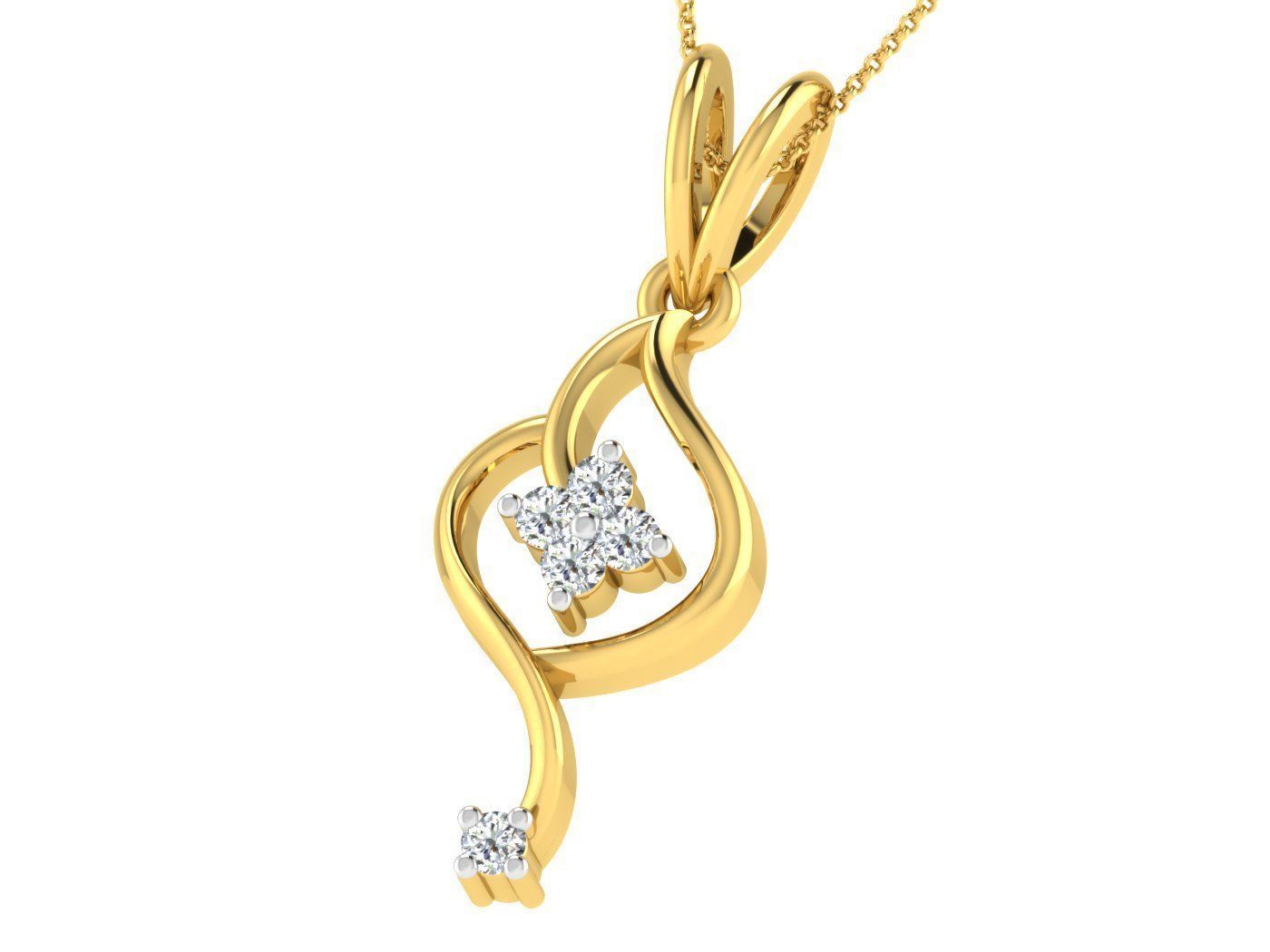 Light Wt Pendant 3dm stl obj mtl gltf glb 3D print model_2