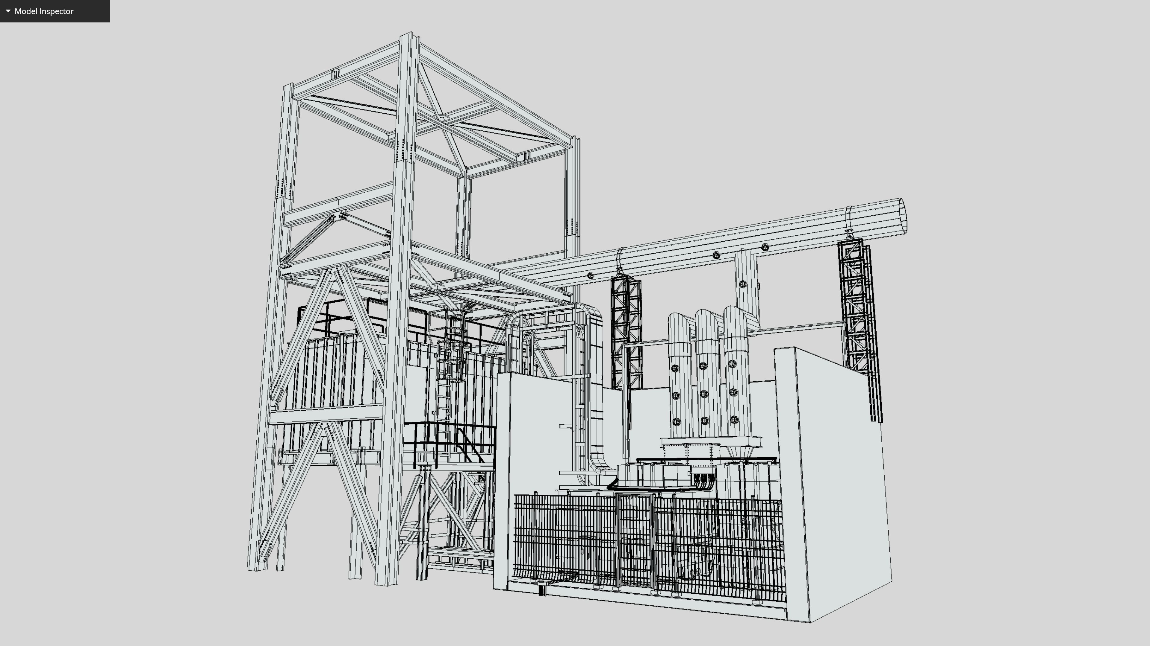 Power Generator Low-poly 3D model_3