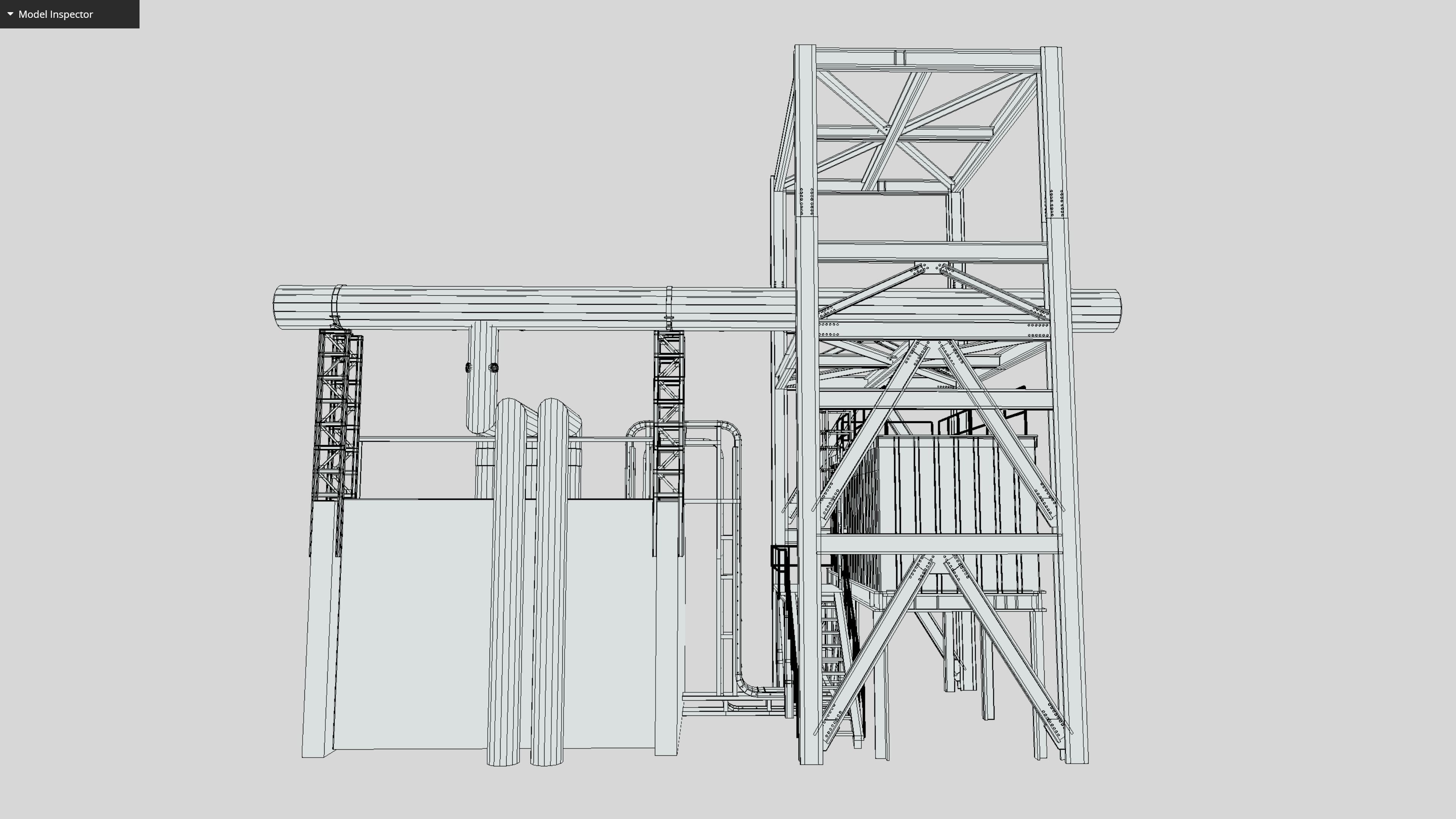 Power Generator Low-poly 3D model_8